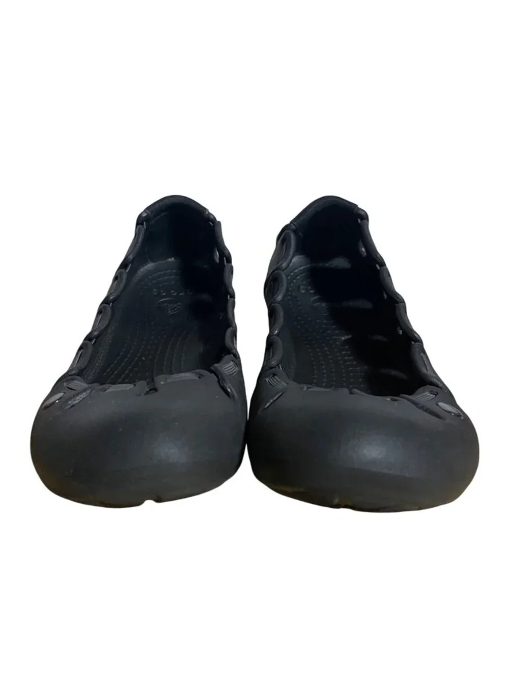 Crocs Black Crocs Springi Flats Womens Size 8 Lightweight Durable Balletcore